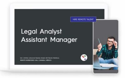 Legal Analyst Assistant Manager