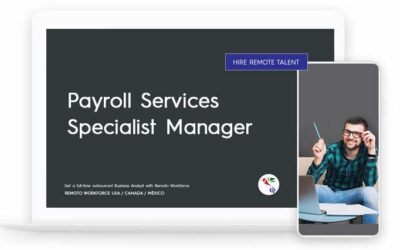 Payroll Services Specialist Manager