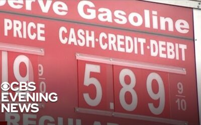 Gas prices hit records as inflation fears intensify