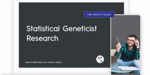 Statistical Geneticist Research Role Description