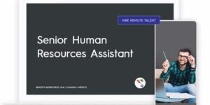 Senior Human Resources Assistant Role Description