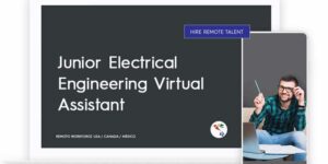 Junior Electrical Engineering Virtual Assistant Role Description