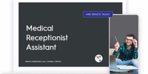 Medical Receptionist Assistant Role Description