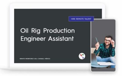 Oil Rig Production Engineer Assistant