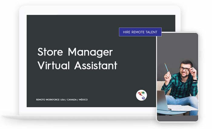 Store Manager Virtual Assistant Role Description