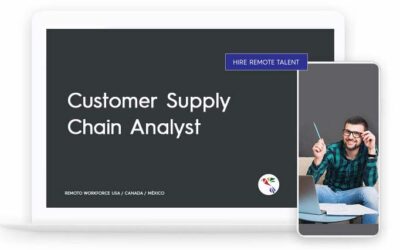 Customer Supply Chain Analyst