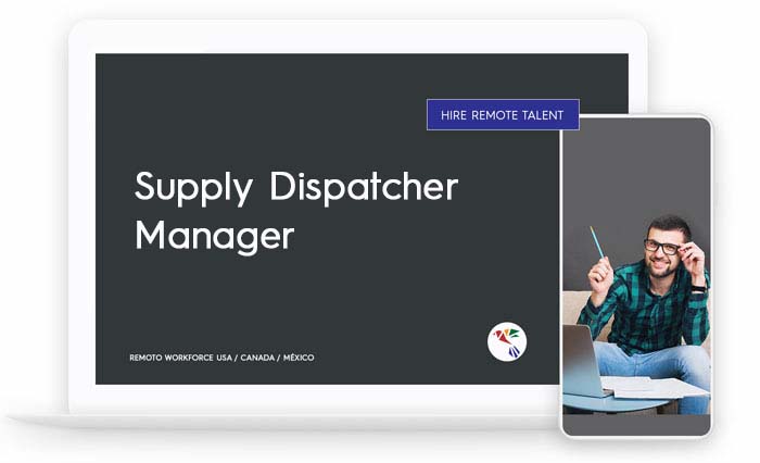Supply Dispatcher Manager Role Description