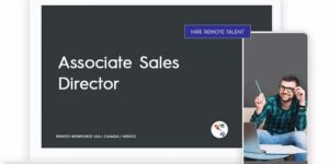 Associate Sales Director Role Description