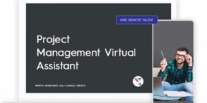 Project Management Virtual Assistant Role Description