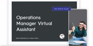 Operations Manager Virtual Assistant Role Description