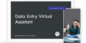Data Entry Virtual Assistant Role Description