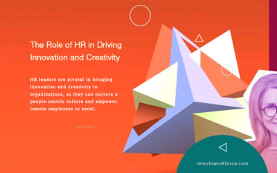 The Role of HR in Driving Innovation and Creativity